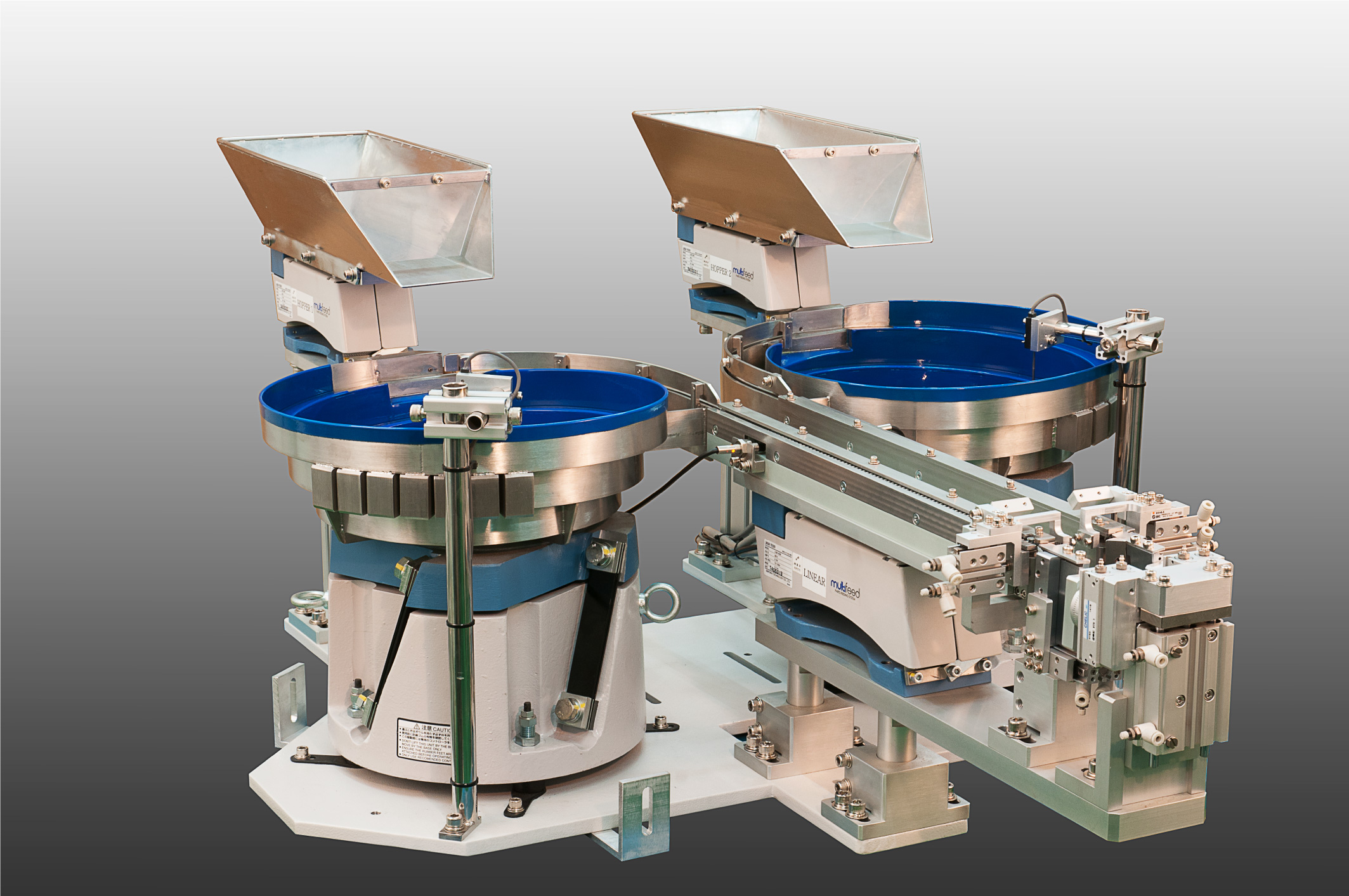 Stainless steel bowl feeder Multifeed